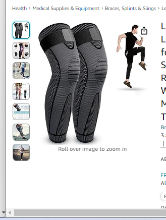 Leg Compression Sleeve Full